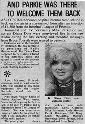 Local Press Opening Day Article
