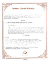 Patient letters