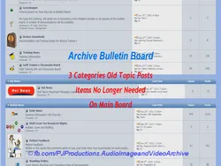 Archive Bulletin Board Overview
